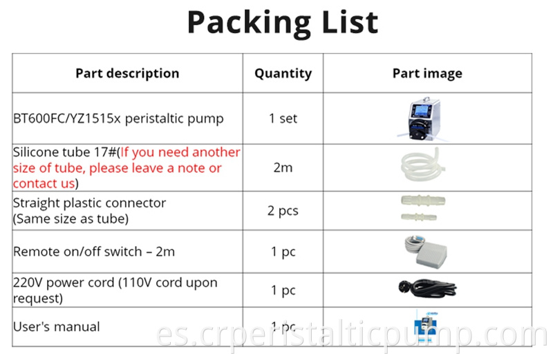 Bt600fc Peristaltic Pump 7